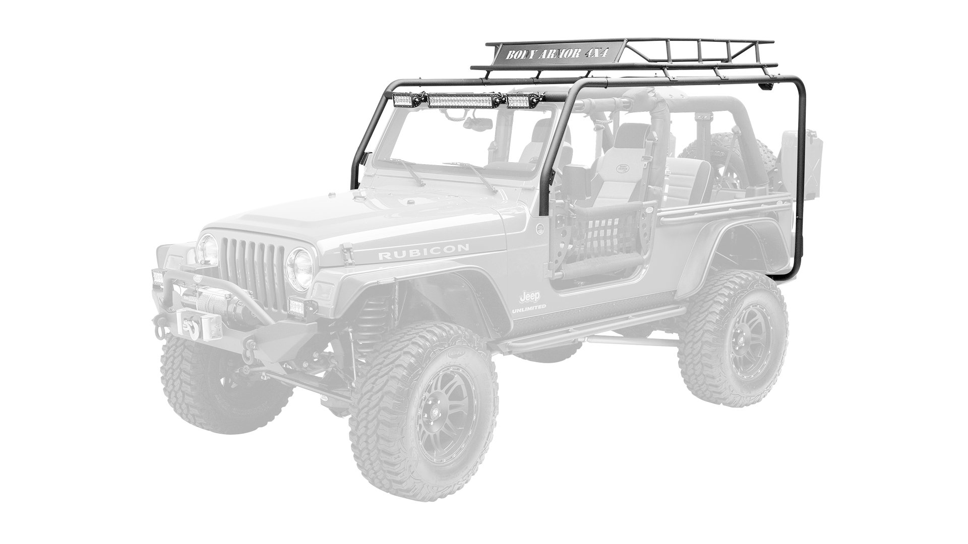 2004-2006 WRANGLER UNLIMITED CARGO ROOF RACK BOX 2 OF 2 | eBay